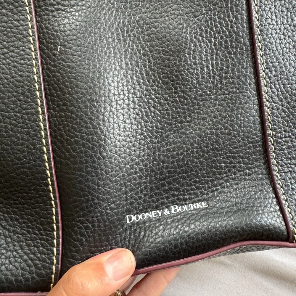 Dooney & Bourke Medium Lexington Shopper Women's Tote Black Pittsburgh Pirates - Picture 3 of 10